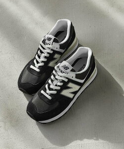 UNITED ARROWS green label relaxing ��New Balance��U574 5MX �X�j�[�J�[ ���i�C�e�b�h�A���[�Y �O���[�����[�x�������N�V���O �V���[�Y�E�C �X�j�[�J�[ �u���b�N�y���������z