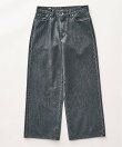 Levi's(リーバイス) 別注 Baggy Wide Leg デニムパンツ(L30)
