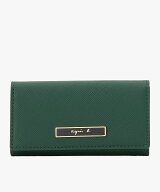 agnes b. VOYAGE レザー キーケース "Erika" QAW05-07 アニエスベー 財布・ポーチ・ケース その他の財布…