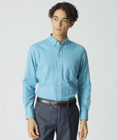 【SALE／58%OFF】Paul Stuart メランジカラーツイルシャツ ポール・スチュアート トップス シャツ・ブラウス パープル ブルー グレー グリーン【送料無料】