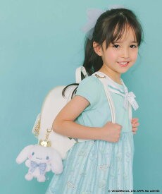 ANY KIDS 【シナモロール×ANY KIDS】ぬいぐるみチャーム エニィ ファッション雑貨 チャーム・キーチェーン ホワイト