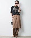 スカートドッキングパンツ<大きいサイズ有>シックスタイル