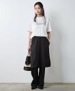 スカートドッキングパンツ<大きいサイズ有>シックスタイル