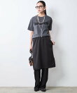 スカートドッキングパンツ<大きいサイズ有>シックスタイル