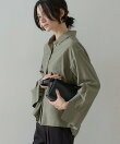 ウールミックスシャツ