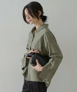 ウールミックスシャツ