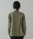 ウールミックスシャツ