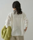 ウールミックスシャツ
