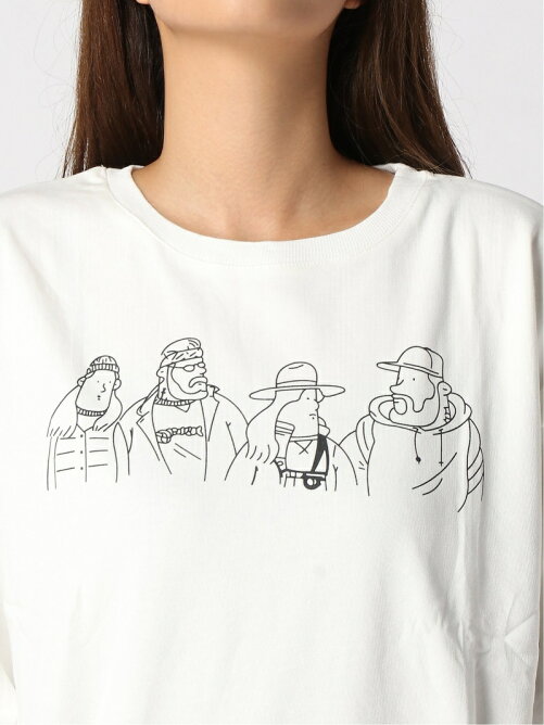 Zoe Jenko W 手書き風イラストプリントトレーナー Rakuten Fashion 楽天ファッション 旧楽天ブランドアベニュー Bp9657