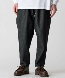 rehacer rehacer:Bomber Tapered Easy Denim レアセル パンツ ジーンズ・デニムパンツ ブラック ネイビー ブルー【送料無料】