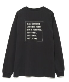 【SALE／40%OFF】SEAGREEN (M)COTTON HEAVY OZ long T タトラスコンセプトストア トップス カットソー・Tシャツ ブラック【送料無料】