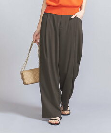 【SALE／15%OFF】BEAUTY&YOUTH UNITED ARROWS ポリエステルブレンド バックゴム パンツ ビューティー＆ユース　ユナイテッドアローズ パンツ スラックス・ドレスパンツ グレー ブラック ブラウン【送料無料】