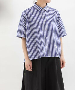 �ySALE�^20%OFF�znop de nod Ciel ���{�^���_�E�������V���c �v�[�h�D�[�h�D�[ �g�b�v�X �V���c�E�u���E�X �u���[ �x�[�W�� �z���C�g �l�C�r�[�y���������z