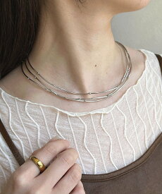 Thevon. 【heilly/ヘイリー】ポキポキショートネックレス ゼヴォン アクセサリー・腕時計 リング・指輪 シルバー ゴールド