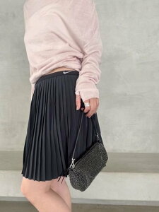 �ySALE�^30%OFF�zSNIDEL �yNIKE�zNSW�v���[�e�b�h�X�J�[�g �X�i�C�f�� �X�J�[�g �~�j�X�J�[�g �u���b�N�y���������z