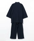 高島ちぢみ 作務衣