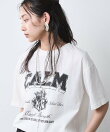 綿100%ピグメント染ロゴプリントTシャツ<大きいサイズ有>シックスタイル