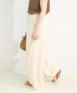 《予約》手洗い可 / セルロースダメージワイドパンツ