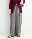 《予約》手洗い可 / セルロースダメージワイドパンツ
