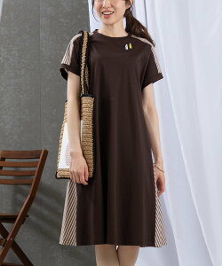 �ySALE�^50%OFF�zSTUDIO PICONE �X�g���C�v�ؑփt���A�����s�[�X �X�^�W�I�s�b�R�[�l �����s�[�X�E�h���X �����s�[�X �u���[ �u���E�� �l�C�r�[�y���������z