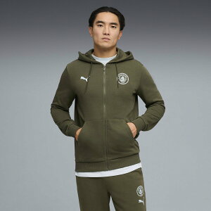 PUMA �����Y �}���`�F�X�^�[�V�e�B FC �t�b�g�{�[���J���`���[ �t�[�f�B MCFC ftblCulture Hded Swt Jk �v�[�} �W���P�b�g�E�A�E�^�[ �i�C�����W���P�b�g �O���[���y���������z