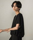 とろみジャージーVネックプルオーバー≪セットアップ対応≫