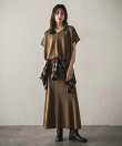 とろみジャージーVネックプルオーバー≪セットアップ対応≫