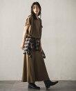 とろみジャージーVネックプルオーバー≪セットアップ対応≫