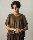 とろみジャージーVネックプルオーバー≪セットアップ対応≫
