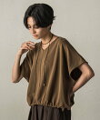 とろみジャージーVネックプルオーバー≪セットアップ対応≫