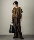 とろみジャージーVネックプルオーバー≪セットアップ対応≫