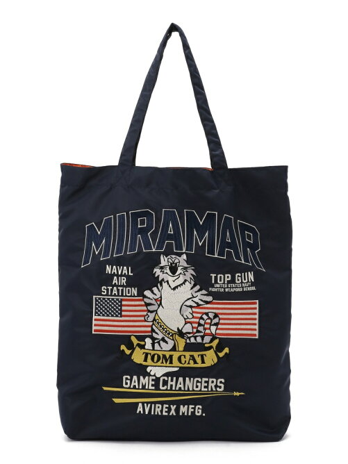 Avirex 直営店限定 刺繍 トートバッグ Embroidery Tote Bag アヴィレックス Avirex Rakuten Fashion 楽天ファッション 旧楽天ブランドアベニュー De1659