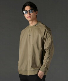 THE CASUAL ＜LUXE/R＞ストレッチ布帛長袖プルオーバー カジュアル トップス カットソー・Tシャツ ベージュ ブラック グレー カーキ【送料無料】