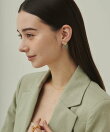 サークルプレートピアス (両耳用)