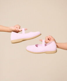 【SALE／71%OFF】steppi "撥水&洗えるニットシューズ" KIDS ストラップ シューズ ステッピ シューズ・靴 バレエシューズ パープル ブラック ピンク
