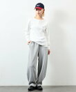Essential タイトフィット L/S ヘンリーネックTシャツ