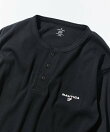 Essential タイトフィット L/S ヘンリーネックTシャツ