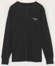 Essential タイトフィット L/S ヘンリーネックTシャツ