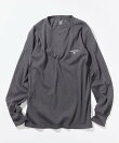 Essential タイトフィット L/S ヘンリーネックTシャツ