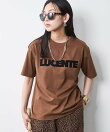 綿100%ロゴプリントTシャツ<大きいサイズ有>シックスタイル