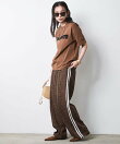 綿100%ロゴプリントTシャツ<大きいサイズ有>シックスタイル