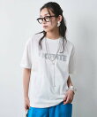 綿100%ロゴプリントTシャツ<大きいサイズ有>シックスタイル