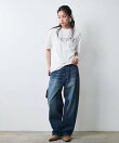 綿100%ロゴプリントTシャツ<大きいサイズ有>シックスタイル