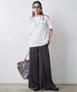 綿100%ロゴプリントTシャツ<大きいサイズ有>シックスタイル