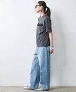 綿100%ロゴプリントTシャツ<大きいサイズ有>シックスタイル