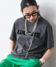 綿100%ロゴプリントTシャツ<大きいサイズ有>シックスタイル