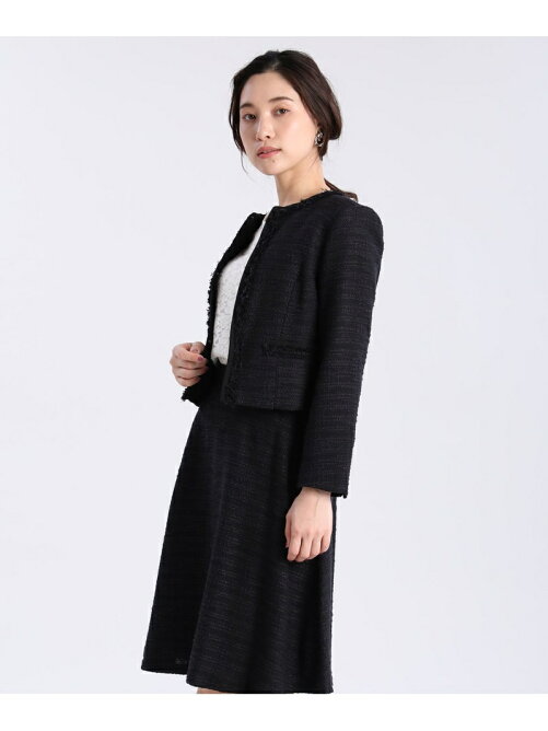 Ef De Maglie Par Ef De ノーカラーツイードジャケット Rakuten Fashion 楽天ファッション 旧楽天 ブランドアベニュー Ad6660