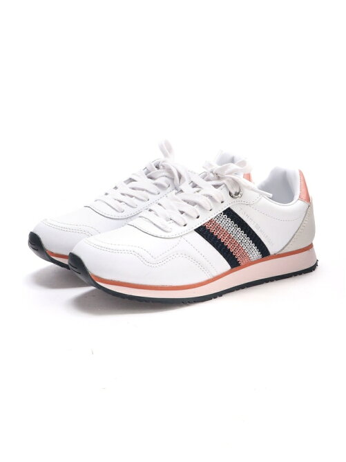 Tommy Hilfiger W Tommy Hilfiger トミーヒルフィガー レザースニーカー Rakuten Fashion 楽天ファッション 旧楽天ブランドアベニュー Bs4660