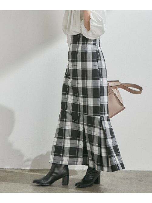Vis 女性らしさを引き立つ チェックアソートマーメイドスカート Rakuten Fashion 楽天ファッション 旧楽天ブランドアベニュー Ds3660