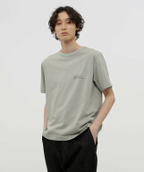 MHL. FADED PRINTED COTTON JERSEY マーガレット・ハウエル トップス その他のトップス グレー ホワイト…